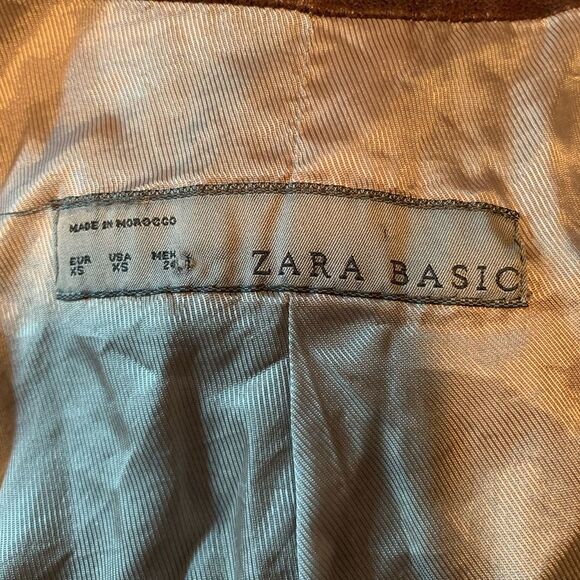 Zara basic tie front jacket/ blazer. Size xs - Picture 3 of 11